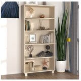  Visoka omarica iz trdne borovine medeno rjava | Shoptok.si