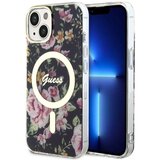 Guess OVITEK GUHMP14MHCFWSK ZA IPHONE 14 PLUS 6.7 OVITEK Z ROŽICAMI ČRNO ZA MAGSAFE, (21834230) | Shoptok.si