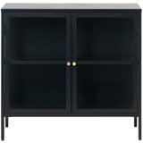 Unique Furniture Črna vitrina Carmel, dolžina 90 cm Cene