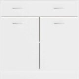 vidaXL Spodnja omarica s predalom bela 80x46x81,5 cm, (20621090) | Shoptok.si