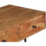 vidaXL Stenska miza 90x40x170 cm trden akacijev les | Shoptok.si