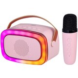 Trevi prenosni karaoke zvocnik XR8A01, roza (Rose Pink) | Shoptok.si