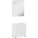  Set namještaja za kupaonicu TULUM 2 pcs Visoki sjaj bijela | shoptok.hr