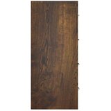  Komoda s 4 ladice 60 x 30,5 x 71 cm boja dimljenog hrasta | shoptok.hr