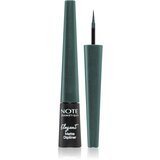 Note Cosmetique Elegant Matte Dipliner tekući eyeliner s mat finišom 04 Ocean Green 2,5 ml Cijene