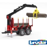 Bruder prikolica sa drvcima i utovarivačem | Eponuda.com