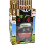  Set za igru poljoprivredni traktor + 2 poljoprivredna stroja | Shoptok.si