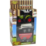  Set za igru poljoprivredni traktor + 2 poljoprivredna stroja | shoptok.hr
