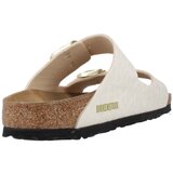 Birkenstock Sandali & Odprti čevlji Arizona Synthetic Leo Narrow - Eggshell Bež | Shoptok.si