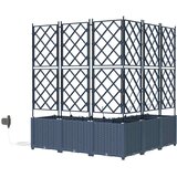  Vrtna saksija 5 pcs Sivi 120 x 120 x 142 cm Plastika | Eponuda.com