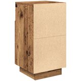 vidaXL Noćni ormarići 2 kom s 2 ladice staro drvo 36x36x68 cm | shoptok.hr