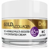 Delia Cosmetics Gold & Collagen 65+ krema protiv bora s regenerirajućim učinkom 50 ml