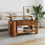  Stol za kavu staro drvo 101x49x52 cm konstruirano drvo | shoptok.hr