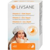LIVSANE vitamin c + cink depo tablete Cene