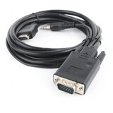 Gembird A-HDMI-VGA-03-6 HDMI na VGA sa audio kablom 1,8 m Slike