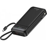 Mediarange Powerbank 20.000 mAh z integriranimi kabli in LCD, USB-C PD in Quick Charge Cene