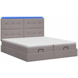  od pjene s madracem i LED-om Sivosmeđa 200 x 200 cm | shoptok.hr