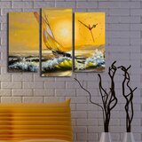 Wallity Zidni sat 3PATCS-1, 66x45 cm, 3 dijela | Eponuda.ba