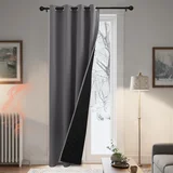 termo zatemnitvena zavesa za vrata - 210 × 140 cm odprta embalaža