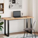 Stolna ploča 120x60x2 cm pravokutna od masivnog drva bagrema | shoptok.hr