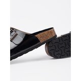 GOODIN Black flat sandals | Shoptok.si