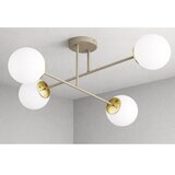 Brilagi plafonski luster 4xE27/60W/230V bež/zlatan | Eponuda.com