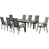 Gardenson Vrtni Set Trivero, 9-Delni, Raztegljiva Miza | Shoptok.si