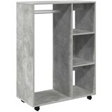  Ormar siva boja betona 80 x 40 x 110 cm od konstruiranog drva | Eponuda.com