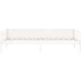  Dnevni ležaj bijeli od masivne borovine 90 x 190 cm | shoptok.hr