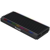 TooQ Shinobi SSD M.2 NVME PCI-E USB 3.1 Gen2 Type C External Box Black, (21716536) | Shoptok.si
