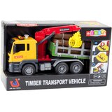 Timber Crane Truck Lights Sounds Yellow 1:14 | Shoptok.si