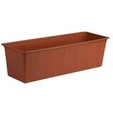 Plastična žardinjera (Vanjska dimenzija (D x Š x V): 50 x 17 x 14 cm, Terakota) | shoptok.hr