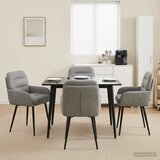 vidaXL Trpezarijske stolice 4 pcs Baršun Svjetlosiva 59 x 59,5 x 90 cm | shoptok.hr