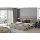 ELTAP Krevet Caramel s metalnim okvirom, plinskim podizaem i spremnikom za posteljinu-160x200-Paros 02 | shoptok.hr