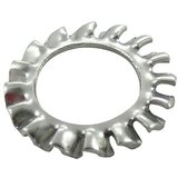 MARINETECH Podložna ploščica (Notranji premer: 10,5 mm, Nerjavno jeklo, DIN 6798, Obrazec J) | Shoptok.si