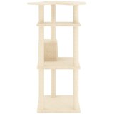  Penjalica za mačke sa stupovima za grebanje krem 123 cm | shoptok.hr