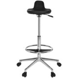 MID.YOU Pisarniški Stolček Top Work 03, Črna | Shoptok.si