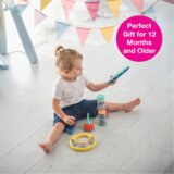 Edushape igračka Classic Tambourine - Yellow | shoptok.hr