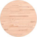 Stolna ploča Ø 50 x 2,5 cm okrugla od masivne bukovine | shoptok.hr