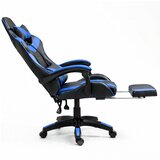  Gaming stolica sa osloncem za noge LE TOY - plava | shoptok.hr