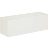  Vrtna saksija Bijela 40 x 20 x 20 cm Čelična vrata - Bijela 40 x 20 x 20 cm 1 | shoptok.hr