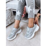 DStreet Gray RISNA women's sneakers ZY0109 | Shoptok.si