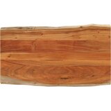 Stolna ploča 110x60x2,5 cm pravokutna bagremovo drvo živi rub | shoptok.hr
