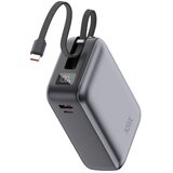 Ksix prijenosna baterija 30000 mAh, 65W ultra brzo punjenje, integrirani USB-C | shoptok.hr