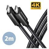 Axagon CC USB CM 3.1Gen2 <> USB CM, 2m, Crna, BUCM32-CM20AB, AXA | shoptok.hr
