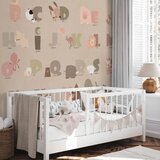  Foto tapeta - A Beige Alphabet 450x315 Vodootporna | shoptok.hr