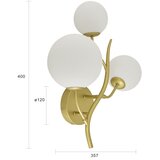  Brilagi - LED zidna lampa MISTEL 3xG9/3W/230V zlatna/bela | Eponuda.com