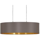 Eglo 55271 - visilica na sajli maserlo 2xE27/60W/230V braon | Eponuda.com