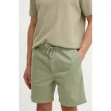 PepeJeans Kratke hlače RELAXED SHORT moške, zelena barva, PM801104