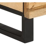  Komode 2 kom 60 x 34 x 75 cm od masivnog grubog drva manga | shoptok.hr